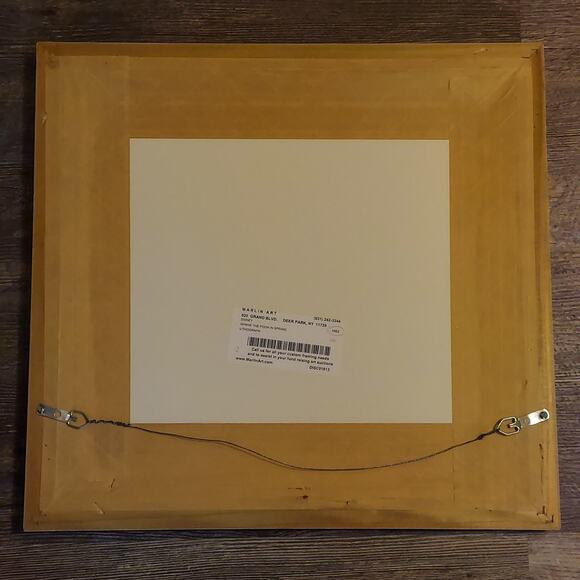 Marlin Art Disney Winnie The Pooh In Spring Lithograph Matted in 17" x 18" Frame - Picture 3 of 4